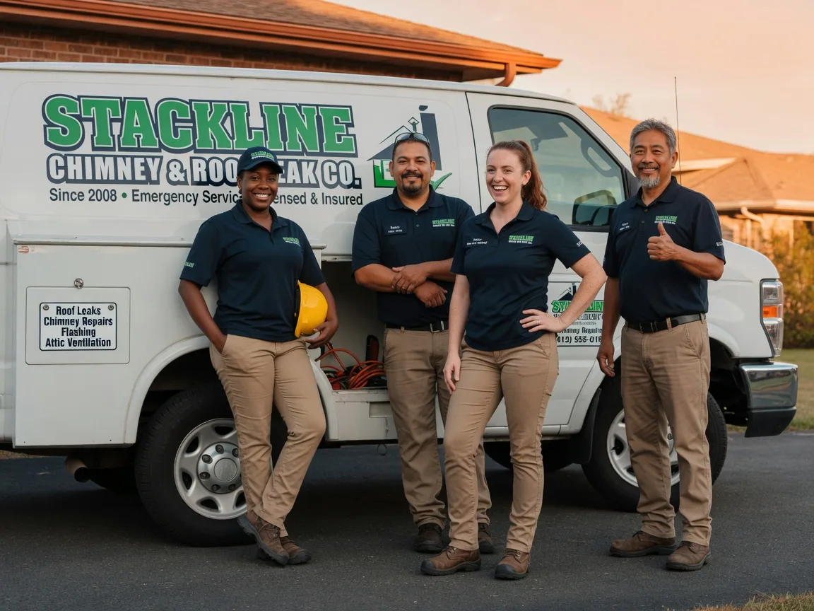 Chimney flashing repair company in Spencer, VA